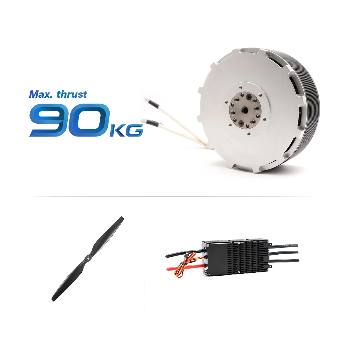 Drone Propeller - Bürstenloser Hochleistungs-Drohnenmotor 20280 mit 90 kg