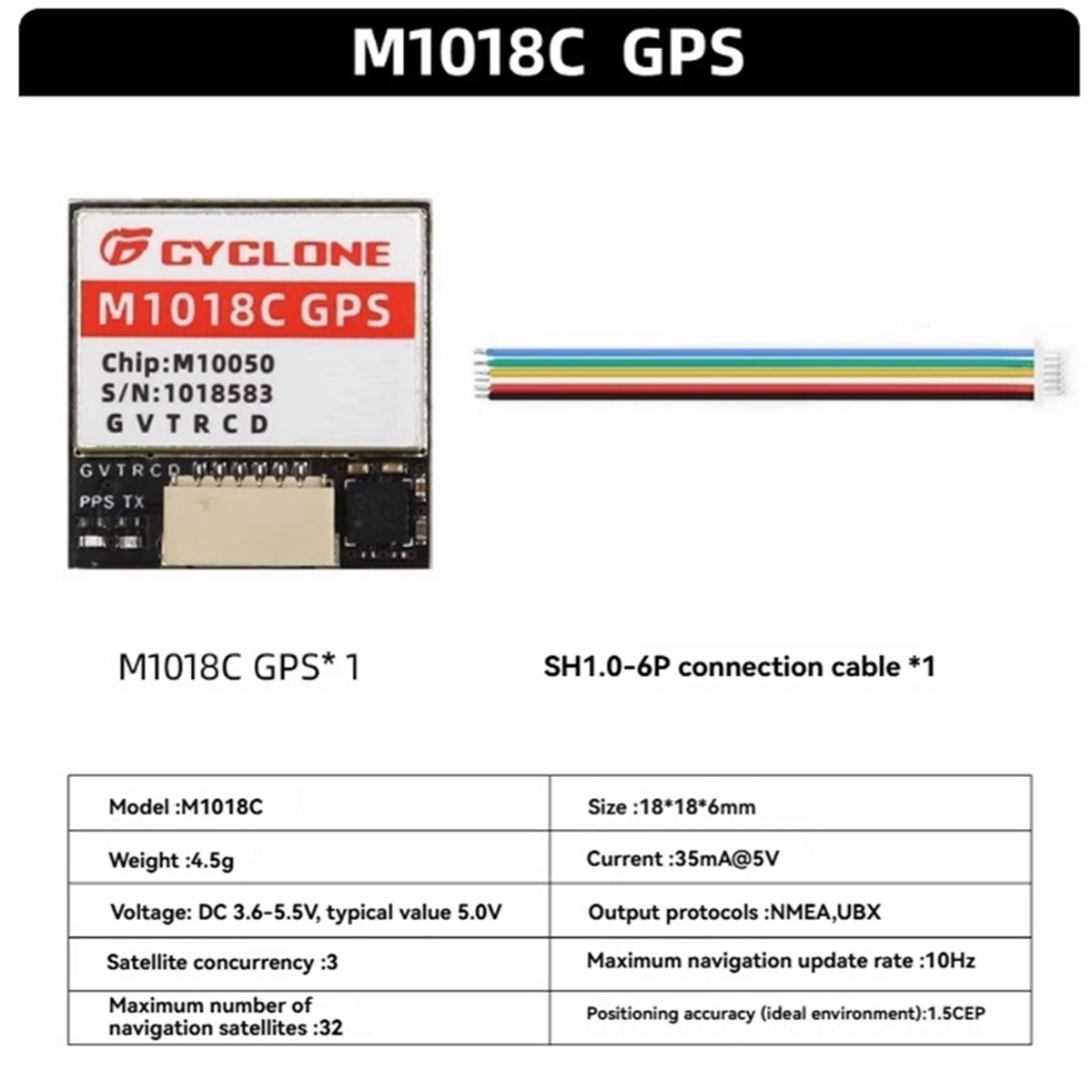 AAAE M1018C M10 GPS-Modul mit  – Drone Compass Bewertung und Preis