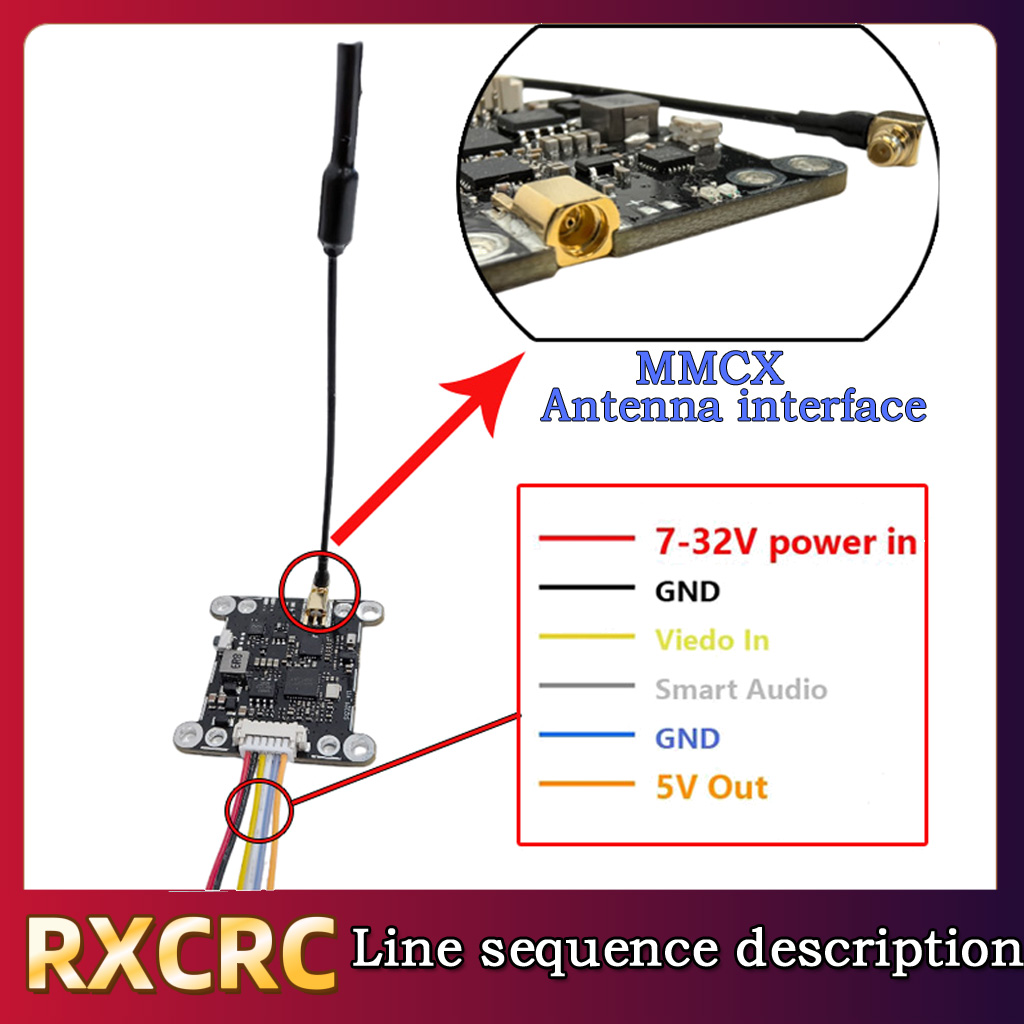 RXCRC 5,8G Modul 48CH 1,6 W VT – Drone Camera Bewertung und Preis